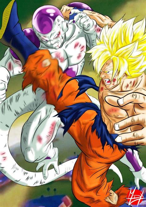 The dragon ball manga series features an ensemble cast of characters created by akira toriyama. Goku vs freezer | DRAGON BALL ESPAÑOL Amino