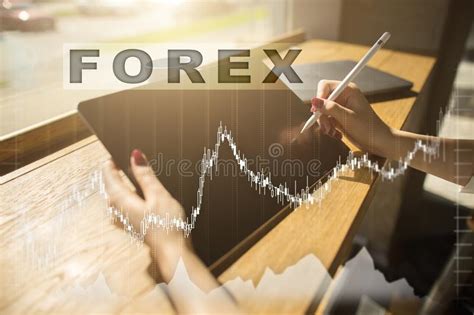 Commercio Dei Forex Investimento Online Concetto Di Affari Di