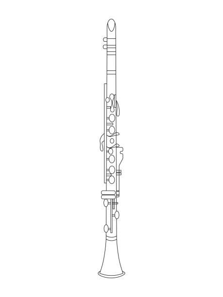 Drawing Of Clarinet Illustrations Royalty Free Vector Graphics And Clip