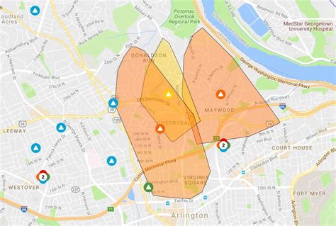 Updated Widespread Power Outage Reported In Arlington