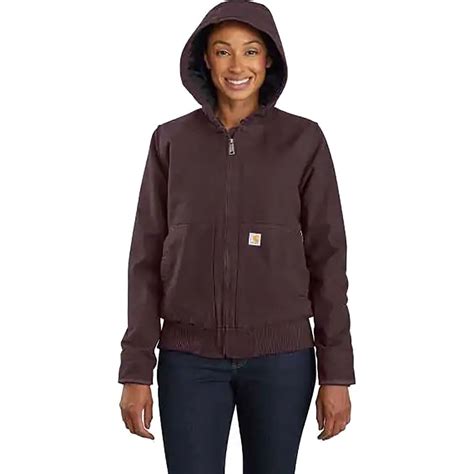 Carhartt Washed Duck Insulated Active Jacket Women S Clothing