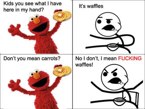 Image 91841 Waffles Dont You Mean Carrots Know Your Meme