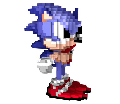 Custom Edited Sonic The Hedgehog Customs Sonic Voxel The
