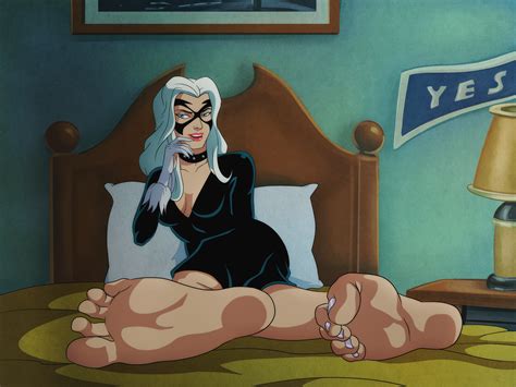 Rule 34 1girls Black Cat Marvel Elmrtev Feet Felicia Hardy Female Female Only Foot Fetish
