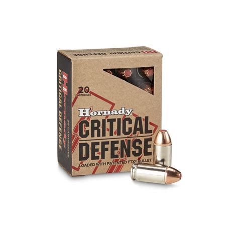 Hornady 45acp Critical Defense 2990