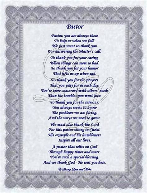 Pastor Appreciation Poems Or Quotes Quotesgram
