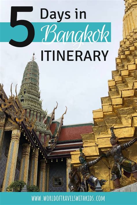 the ultimate 5 days bangkok itinerary and ayutthaya day tour bangkok itinerary bangkok travel