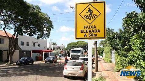 Tv News Trecho De Rua Onde Há 2 Escolas Passa A Ter Travessia Elevada