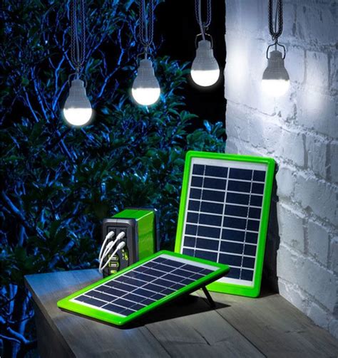 3w Garage Solar Lighting Kit 5400k Solar Camping Light Kit Lightweight