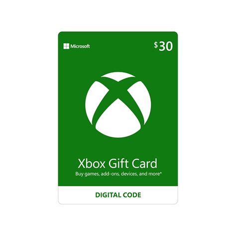 30 Xbox T Card Digital Code