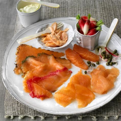 Rate this recipe choose your favorite salmon (from mild to smokier flavors) and pair it with any or all of the condiments listed here: Is this the perfect luxury Christmas breakfast? | Lussorian
