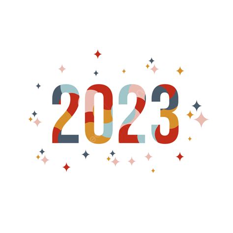 Feliz 2023 Png 2023 Año Nuevo Feliz Año Nuevo Png Y Vector Para