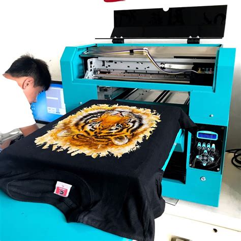 A3+digital Textile Printer T-shirt Printing Machine For Silk Wool ...