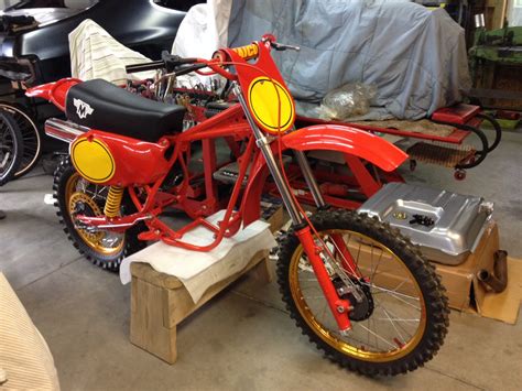 Vintage 1979 Maico Motorcycle Restoration Whats Old Is New Again
