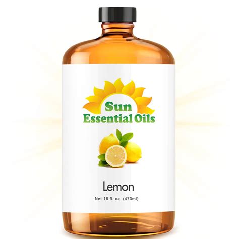 Lemon Essential Oil Huge 16oz Bottle Bulk Lemon Oil 16 Ounce