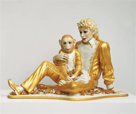 Jeff Koons Controversial Sculpture Of Michael Jackson And Bubbles