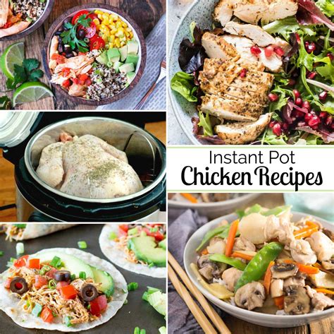 This chicken checks all the boxes: Healthy Instant Pot Chicken Recipes - Two Healthy Kitchens