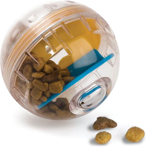 Pet Zone Iq Treat Dispenser Ball Dog Toy 3 In