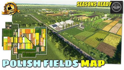 Fs19 Polish Fields Map Review Youtube