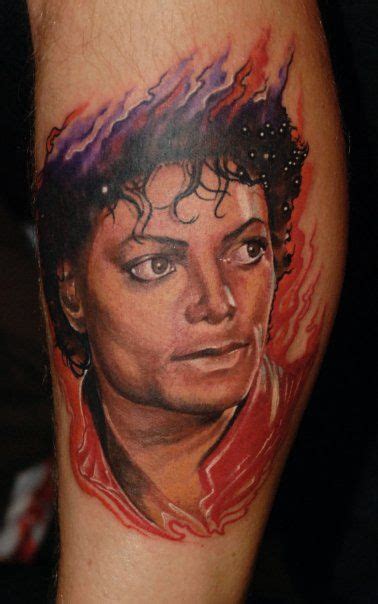 Awesome Tattoos By Guil Zekri Michael Jackson Tattoo Micheal Jackson