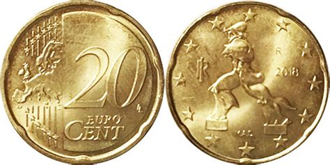 20 Euro Cent Coins Catalog With Values Images Prices Photo Worth