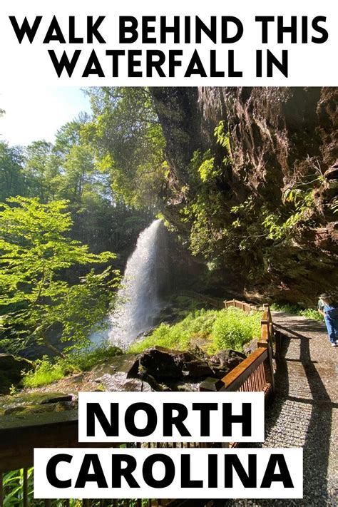 This Walk Behind Waterfall In Western North Carolina Is A Must See Kid