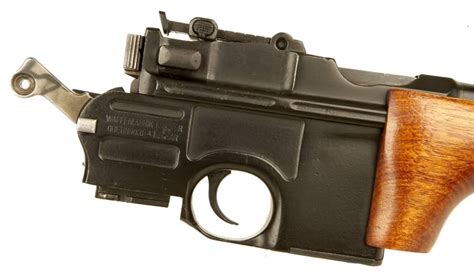Deactivated Mauser C96 Carbine