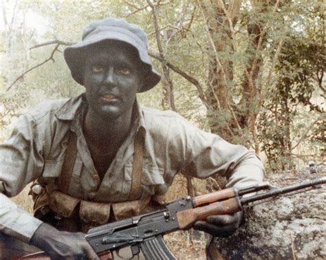 Rhodesian Army Rhodesian Soldiers From 1 Independent Compa Flickr