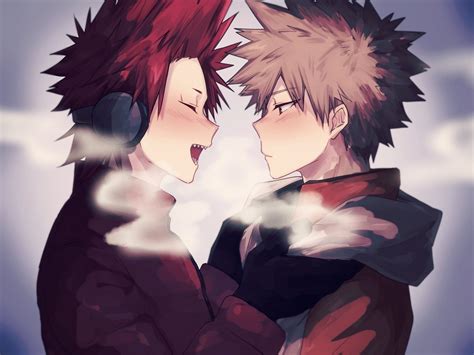 Bakugou Katsuki Kirishima Eijirou Kirishima My Hero Academia Manga Hero Academia Characters