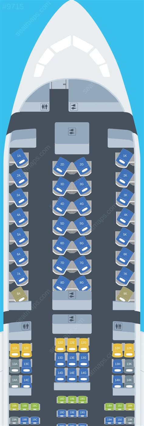 Seat Map Of Boeing Air Canada Updated