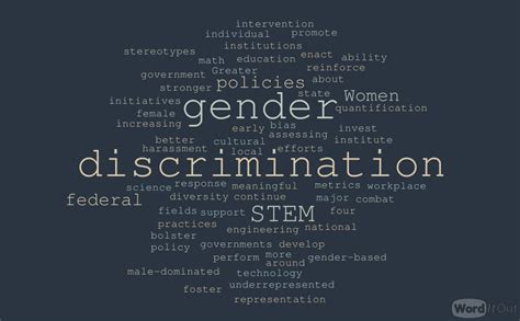 Reducing Gender Bias In Stem Mit Science Policy Review