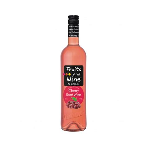Вино Fruits & Wine розе череша 750мл