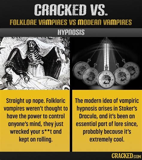 Cracked Vs Folklore Vampires Vs Modern Vampires