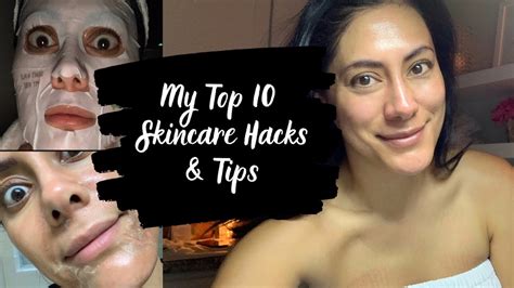 My Top 10 Skincare Hacks And Tips Youtube
