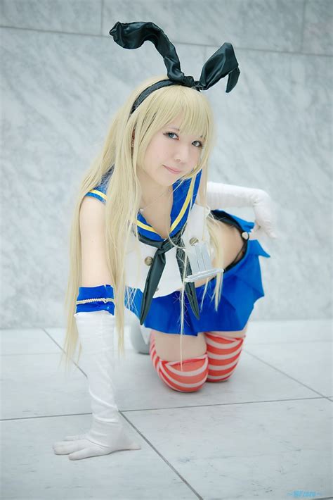 Shimakaze Cosplay Asian Cosplay Asian Cosplay Kantai Collection Dreadlocks Hair Styles