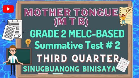 Mtb 2 Melc Based Summative Test No 3third Quartersinugbuanong