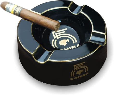 Amazon Com Cigar Ashtray Big Ashtrays For Round Cigarettes Large Rest Outdoor Cigars Ashtray