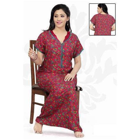 Ladies Cotton Nighty Manufacturer In West Bengal India By Ms Bb Fashion And Tailors Id 3654150