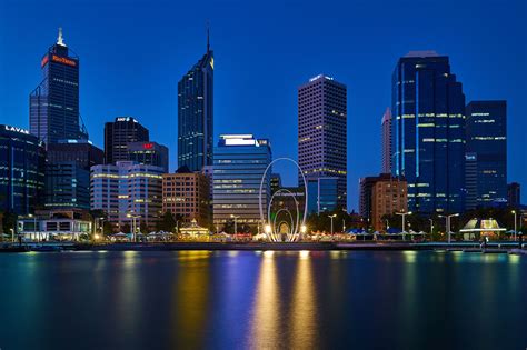 Perth Best Cities Skyline Perth Australia