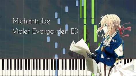 Michishirube Violet Evergarden Ed Piano Arrangement Synthesia