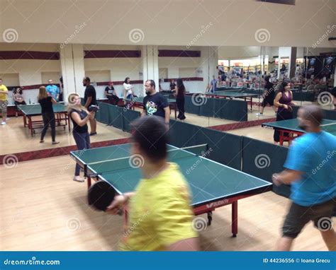 People Playing Ping Pong Editorial Photo Image Of Game 44236556