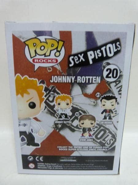 Funko Pop Rock Sex Pistols Johnny Rotten Rare Figure Vaulted See
