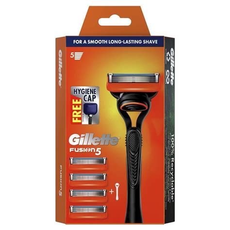 buy gillette proglide manual razor 4 blade refills starter kit online at chemist warehouse®