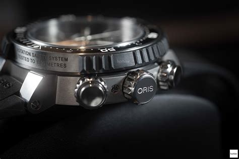The Oris Prodiver Chronograph Watch Hands On