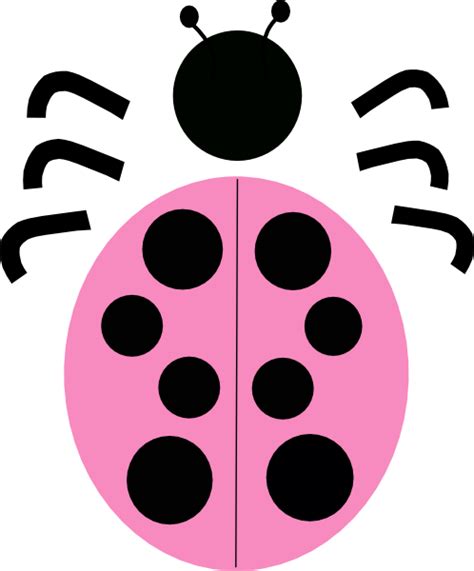 Pink Ladybug Clip Art At Vector Clip Art Online Royalty