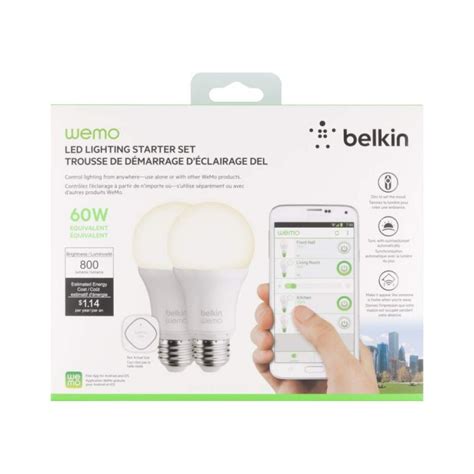 Belkin Wemo Led Lighting Starter Kit Smarthome Europe