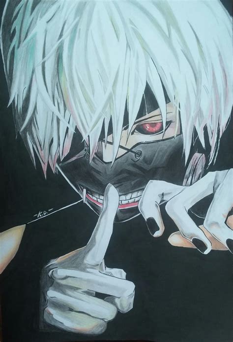 My Drawing Of Kaneki Ken~