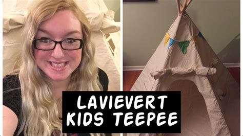 Lavievert Kids Teepee Review T Idea Youtube