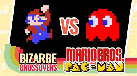 Bizarre Crossovers Mario Vs Pac Man 🕹️ Interactive Video Youtube