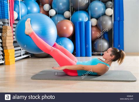 Leg Lift Exercise High Resolution Stock Photography And Images Alamy
